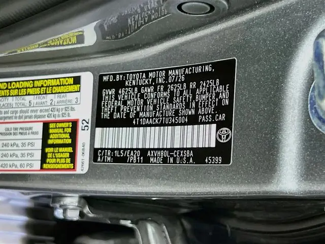 2026 Toyota Camry - $37,900