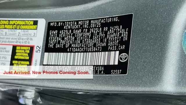 2026 Toyota Camry SE