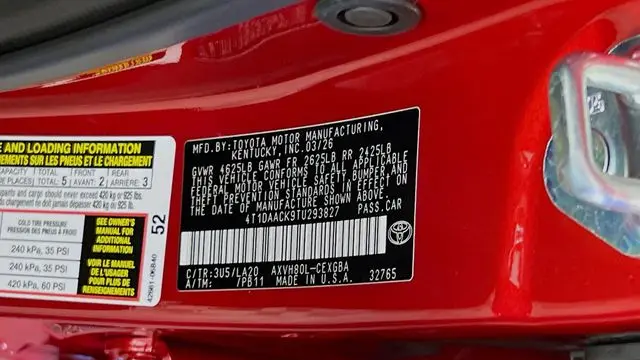 2026 Toyota Camry SE
