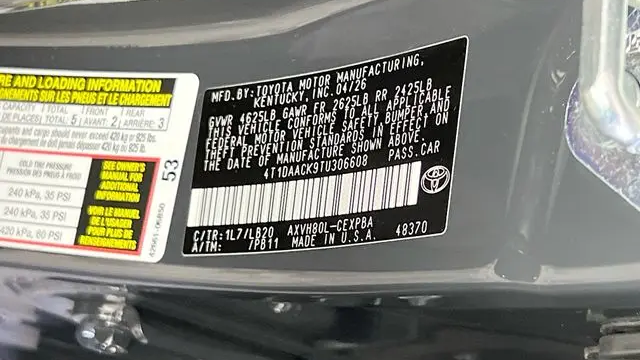 2026 Toyota Camry SE