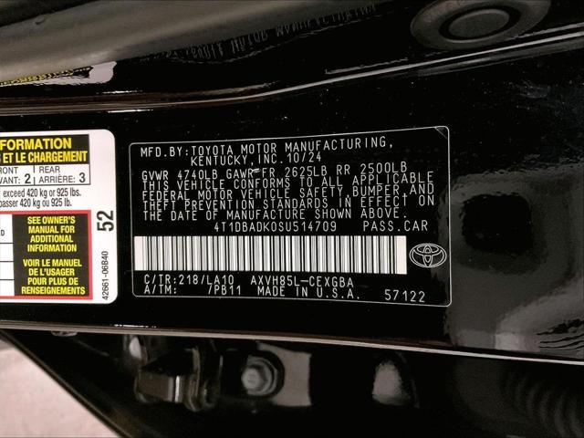 2025 Toyota Camry - $34,635