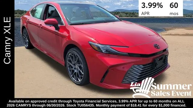 Preowned 2026 Toyota Camry XLE for Sale