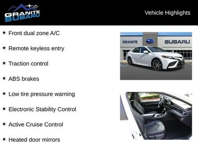 2023 Toyota Camry SE 4DR Sedan
