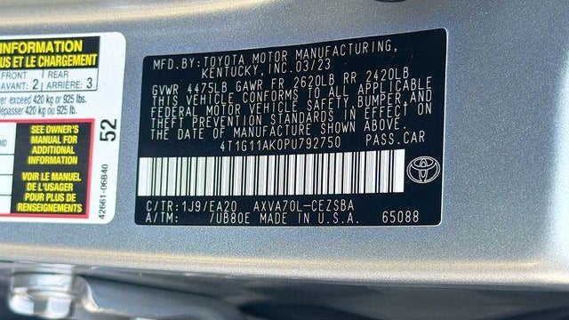 2023 Toyota Camry SE
