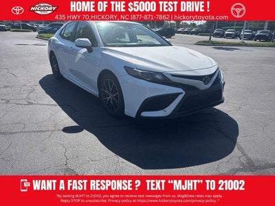 2021 Toyota Camry SE 4DR Sedan