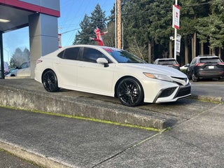 2023 Toyota Camry Hybrid with Ice Edge Exterior