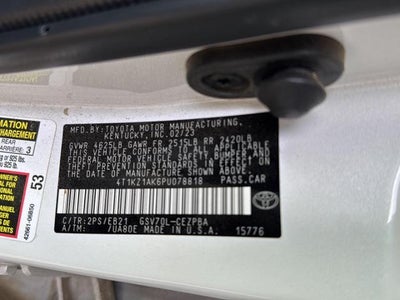 2023 Toyota Camry TRD 4DR Sedan