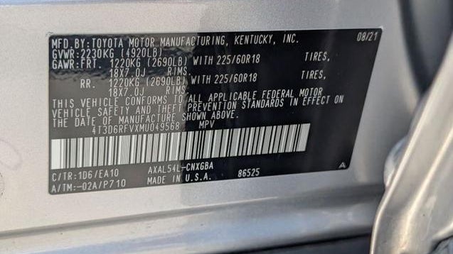2021 Toyota RAV4 Hybrid Limited