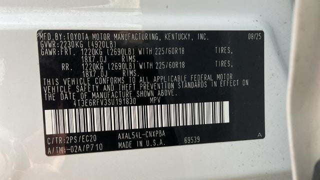 2025 Toyota RAV4 Hybrid XSE