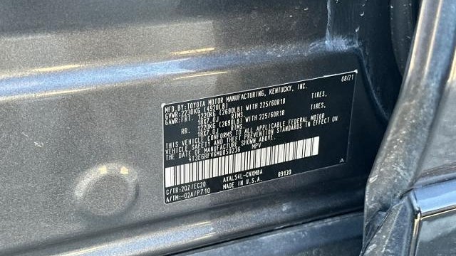 2021 Toyota RAV4 Hybrid XSE