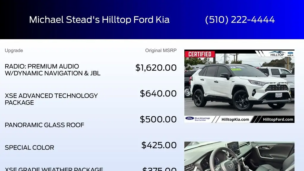 2021 Toyota RAV4 Hybrid XSE