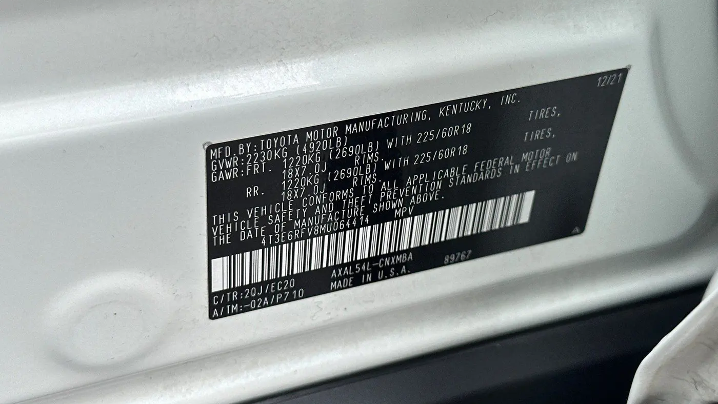 2021 Toyota RAV4 Hybrid XSE