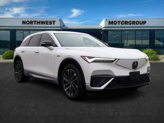 2024 Acura ZDX with Snowfall Pearl Exterior