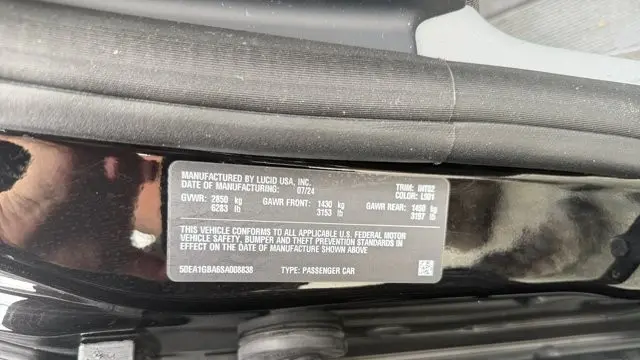 2025 Lucid Air Grand Touring