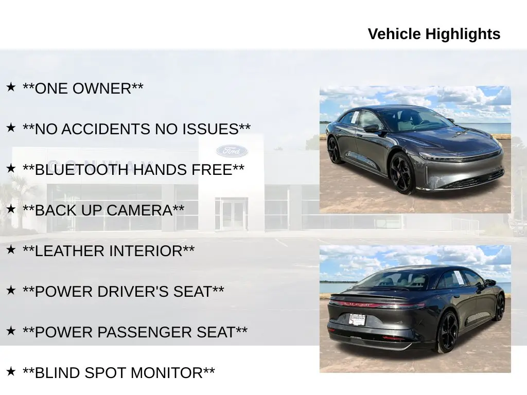 2024 Lucid Air - $38,550