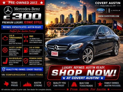 Photo of a 2017 Mercedes-Benz C-Class C 300 Luxury 4DR Sedan for sale