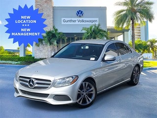 2016 Mercedes-Benz C-Class with Silver Exterior