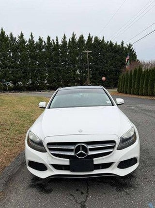 2015 Mercedes-Benz C-Class with Polar White Exterior