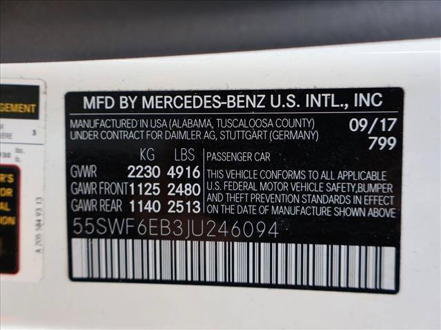 2018 Mercedes-Benz C-Class - $29,041