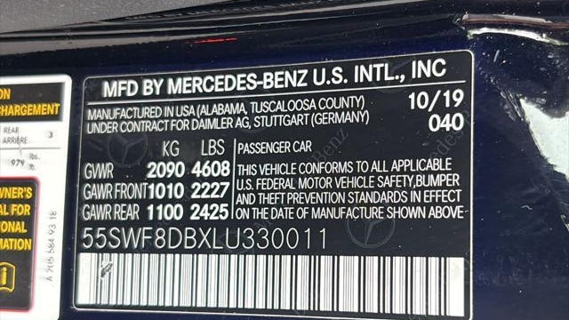 2020 Mercedes-Benz C-Class C 300