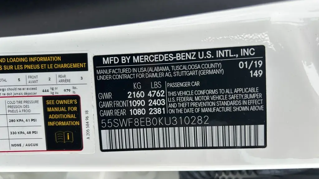 2019 Mercedes-Benz C-Class C 300 4MATIC