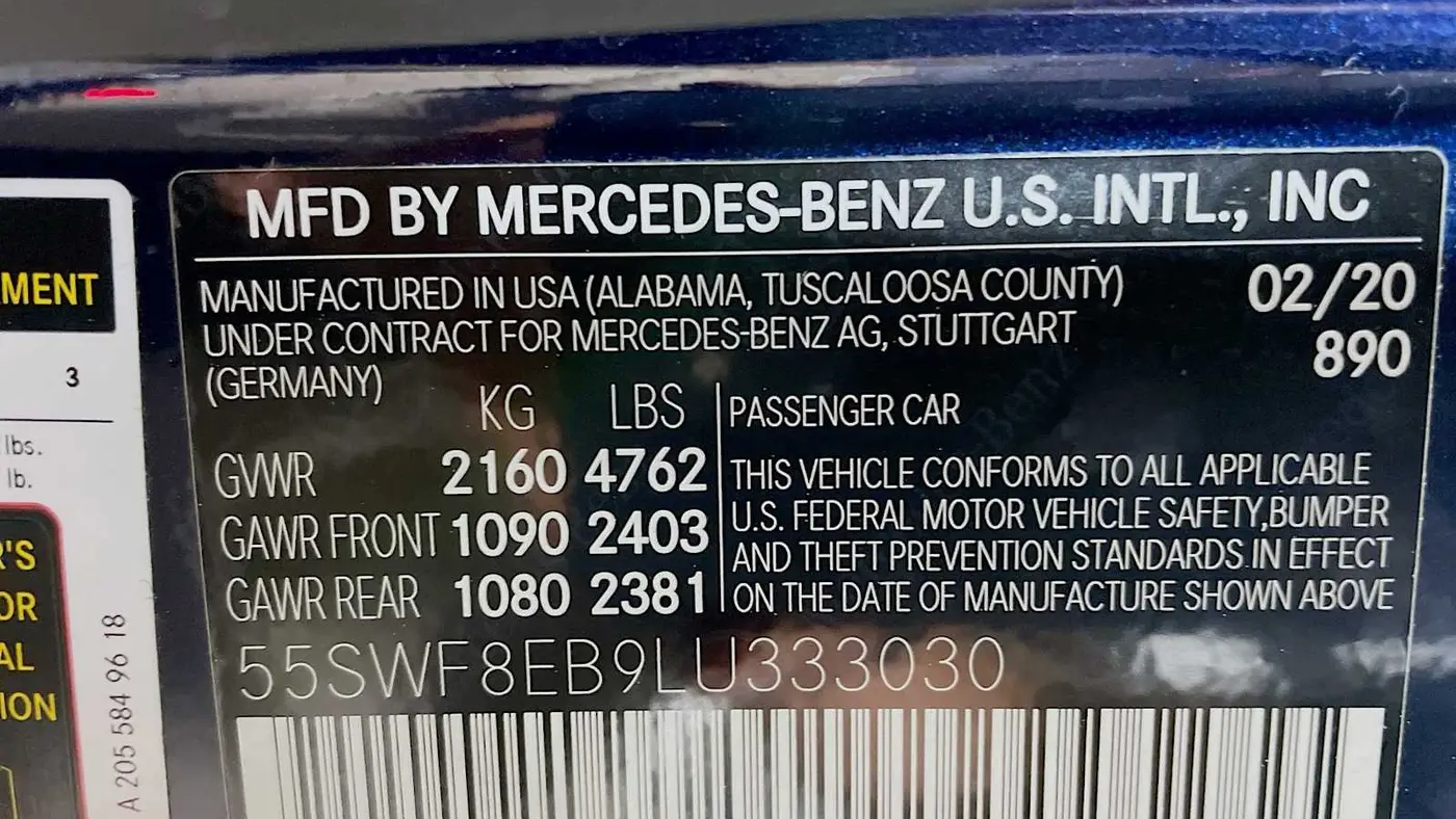 2020 Mercedes-Benz C-Class C 300 4MATIC