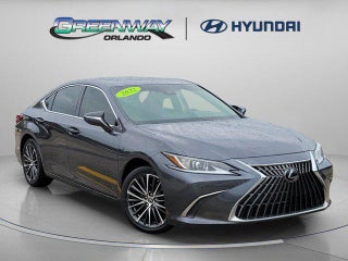2022 Lexus ES 350 with Cloudburst Gray Exterior