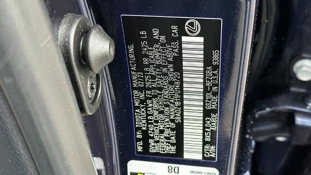 2023 Lexus ES 350 Base
