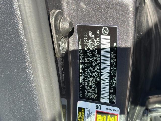 2022 Lexus ES - $30,674