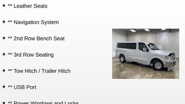 2015 Nissan NV 3500 HD S