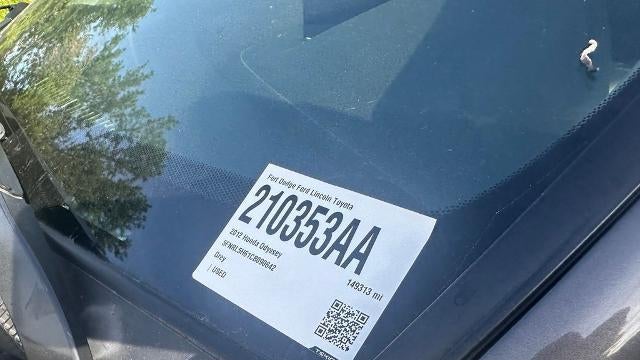 2012 Honda Odyssey EX-L