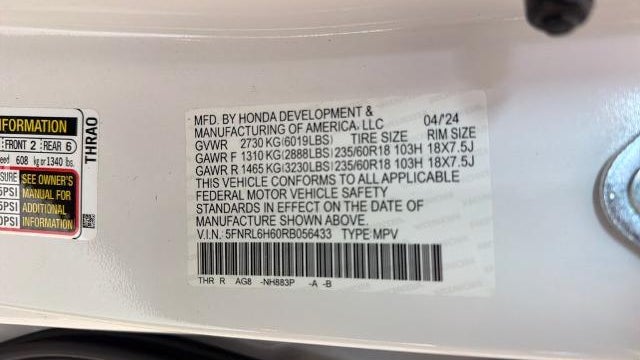 2024 Honda Odyssey EX-L