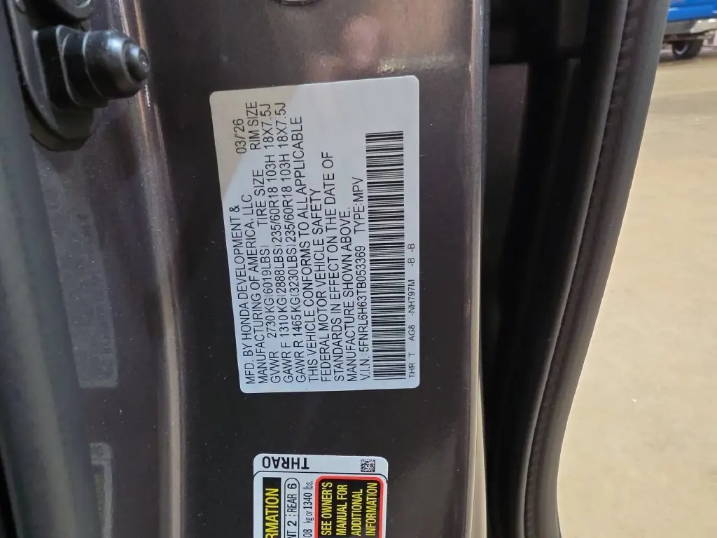 2026 Honda Odyssey - $39,153