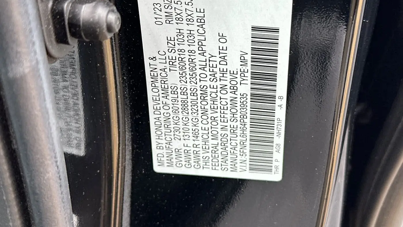 2023 Honda Odyssey EX-L