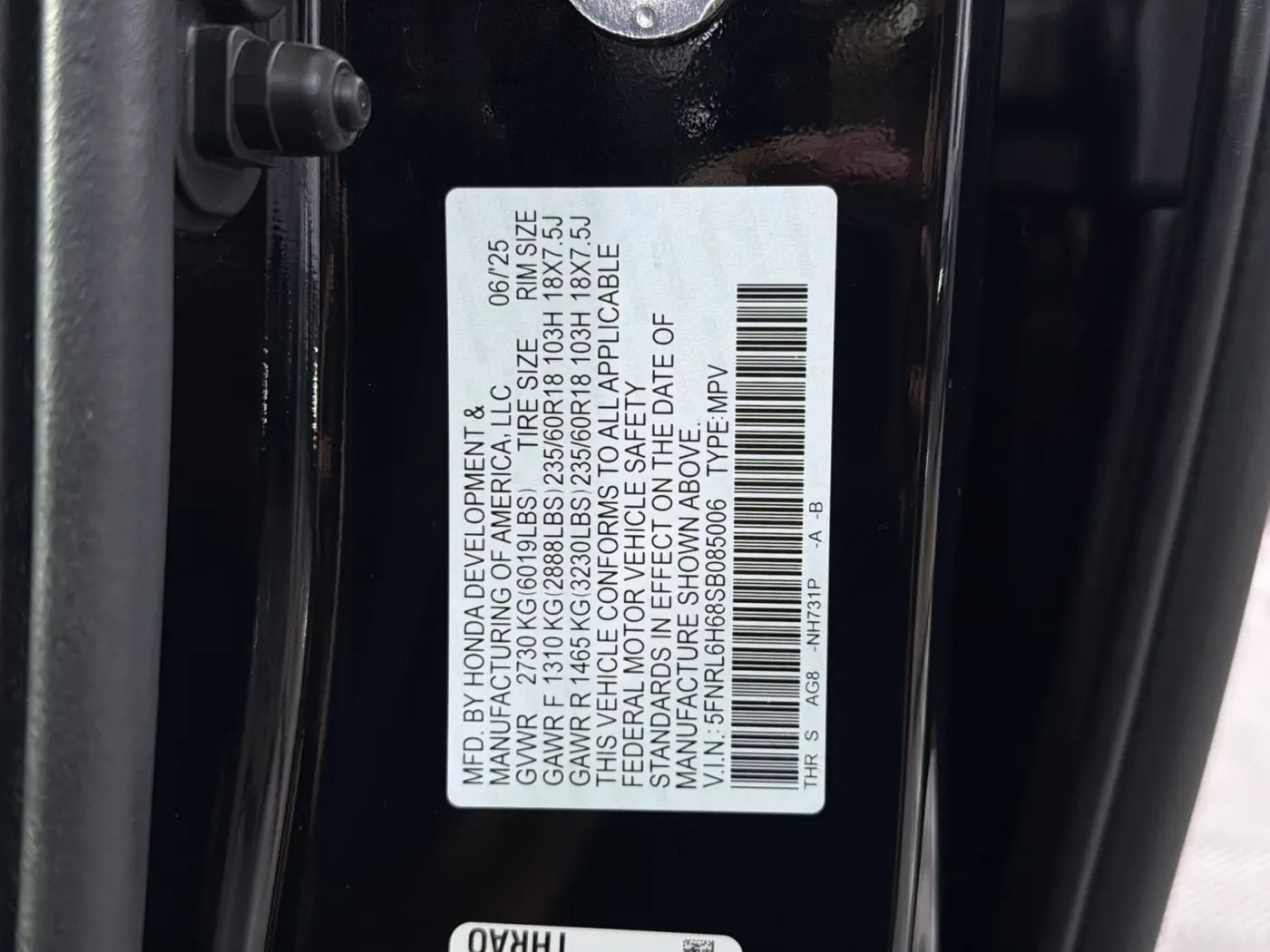 2025 Honda Odyssey EX-L 4DR Mini-Van For Sale in Dale City, VA