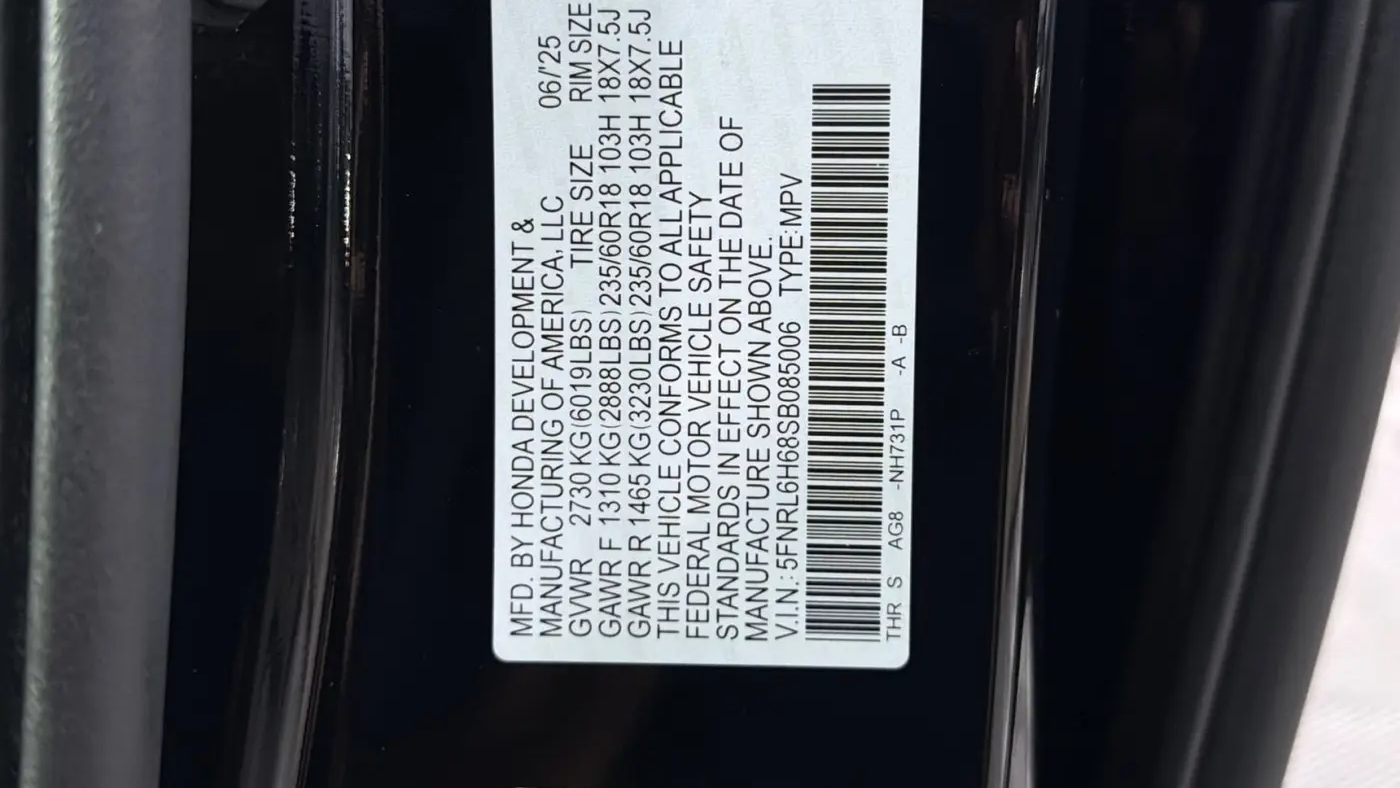 2025 Honda Odyssey EX-L