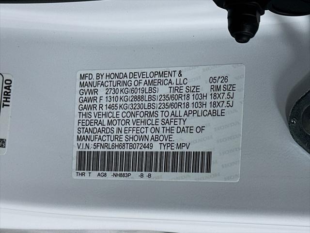 2026 Honda Odyssey - $46,379