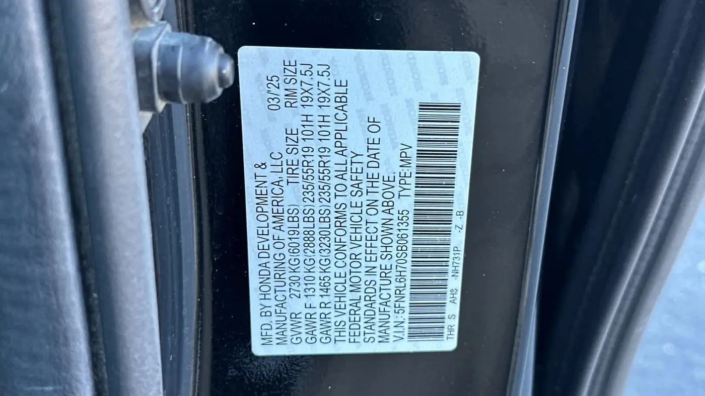 2025 Honda Odyssey Sport-L
