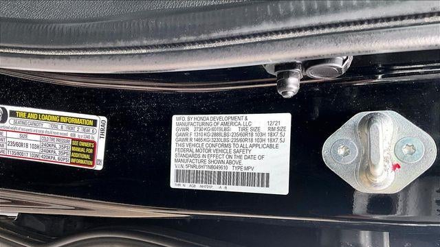 2022 Honda Odyssey EX-L
