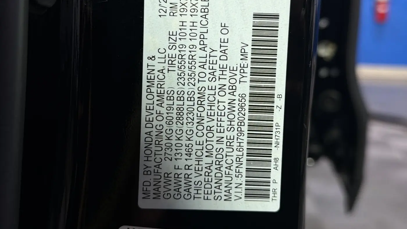 2023 Honda Odyssey Sport