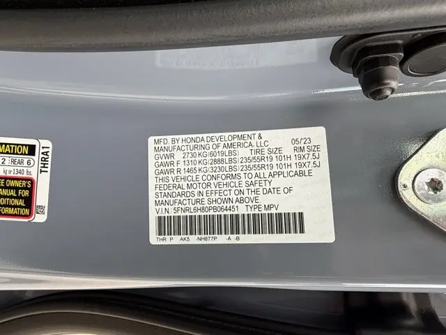 2023 Honda Odyssey - $41,995