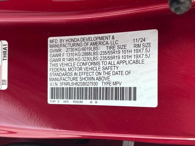 2025 Honda Odyssey - $40,988