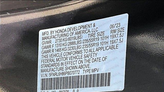 2023 Honda Odyssey Touring