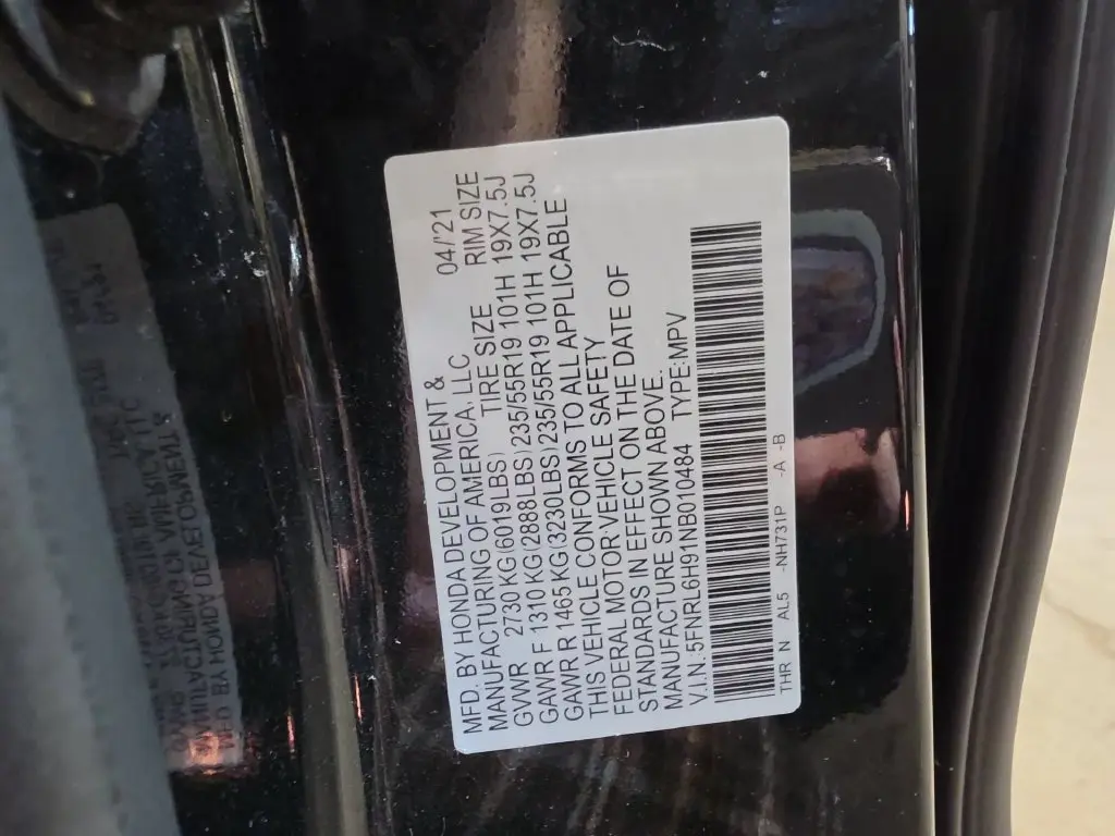 2022 Honda Odyssey - $24,789