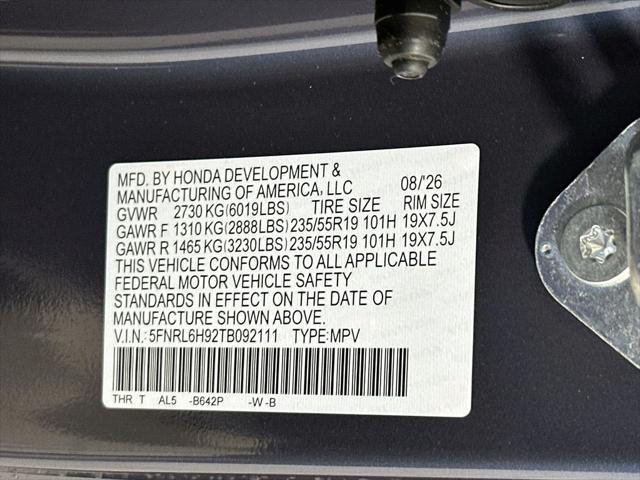 2026 Honda Odyssey - $53,579