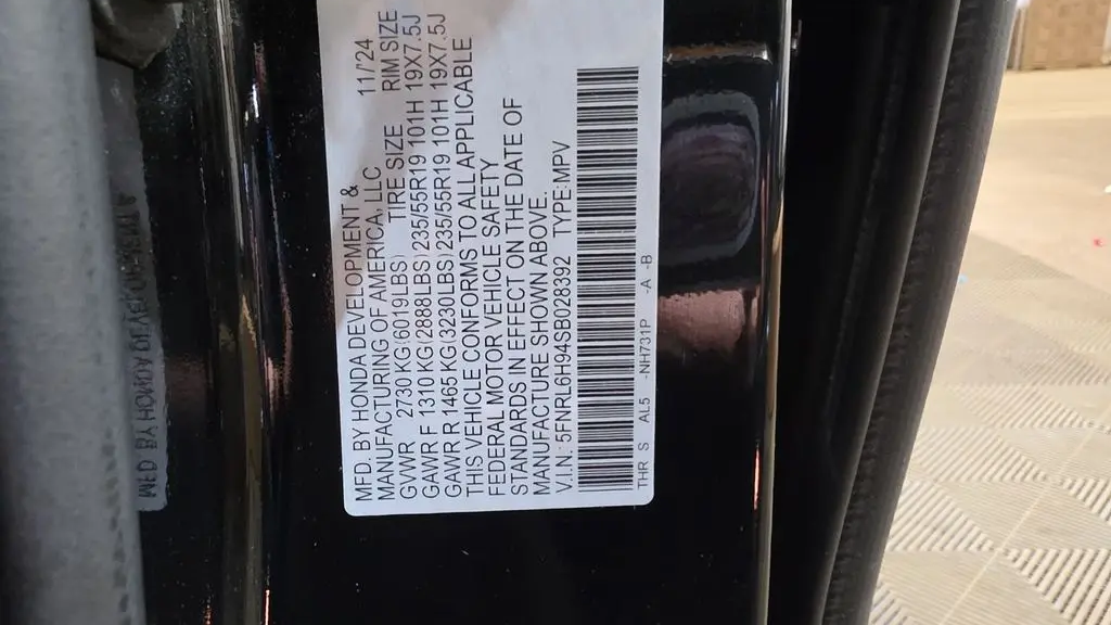 2025 Honda Odyssey Elite