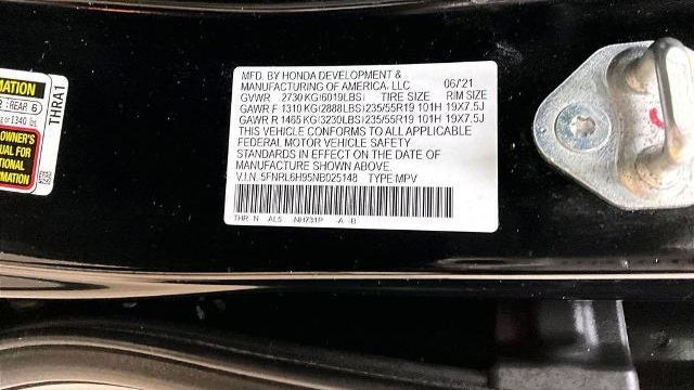 2022 Honda Odyssey Elite