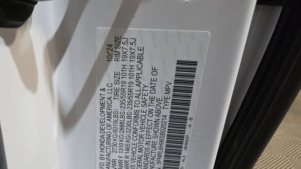 2025 Honda Odyssey Elite