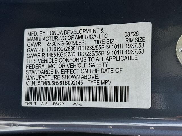2026 Honda Odyssey - $54,079