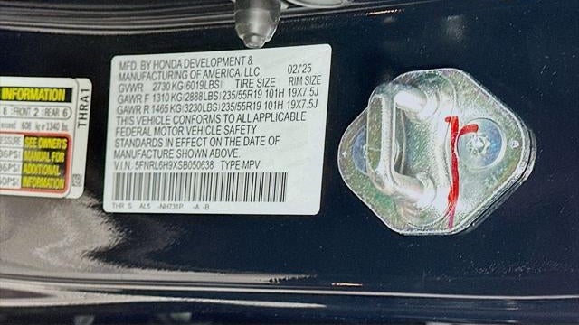2025 Honda Odyssey Elite